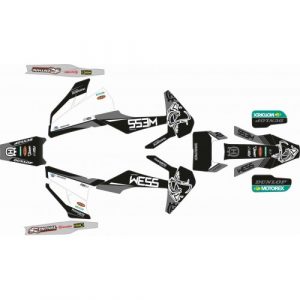 KIT ADHESIVOS HUSQVARNA TE/FE 20-21 WES GRIS