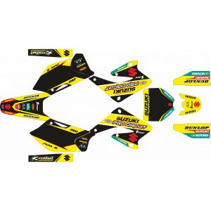 KIT ADHESIVOS SUZUKI RMZ 250 04-06 PROCIRCUIT