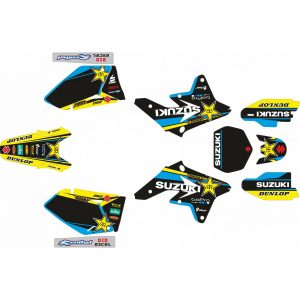 KIT ADHESIVOS SUZUKI RMZ 250 07-09 ROCKSTARS