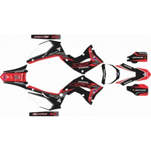 Kit Adhesivos CR125/250 02-08 Restyling-Polisport-EDITION-Blanco