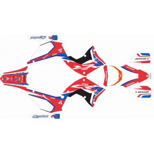 Kit Adhesivos CR250 02-08 Restyling-Polisport-Roczen