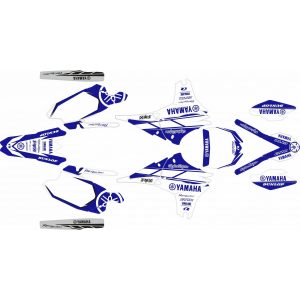 KIT Adhesivos YAMAHA YZF 450 10-13 AZUL