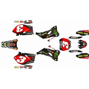KIT Adhesivos YAMAHA YZF 250/450 06-09 Monster