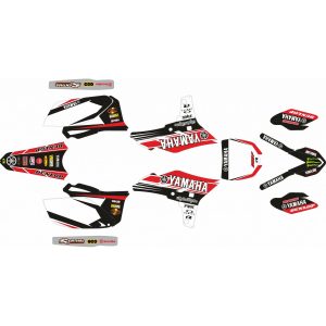 KIT Adhesivos YAMAHA YZF 250 10-13 Rojo