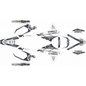 KIT Adhesivos YAMAHA YZF 450 10-13 GRIS
