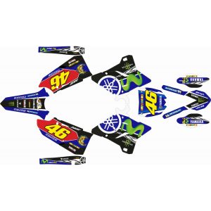 KIT ADHESIVOS YZ 125/250 Restyling Polisport 15-21 "VR46"
