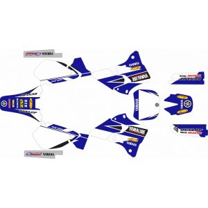 KIT ADHESIVOS YAMAHA YZ 250 96-01 FACTORY