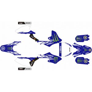 KIT ADHESIVOS YAMAHA YZ 65 18-21 MONSTER AZUL
