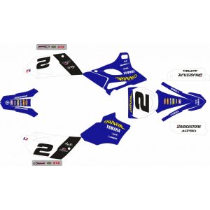 KIT ADHESIVOS YAMAHA YZ 85 15-21 McGRATH CHAPARRAL