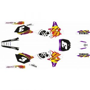 KIT Adhesivos YAMAHA YZF 250 14-18 YZF450 14-17 RETRO