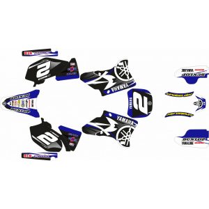 KIT ADHESIVOS YAMAHA YZF 250 03-05 DIAPASÓN
