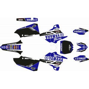 KIT ADHESIVOS YZ 125/250 Restyling Polisport 02-14 "FACTORY AZUL"