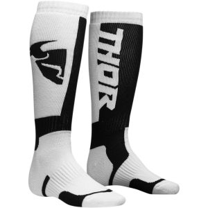 CALCETIN HOMBRE THOR MX NEGRO/BLANCO