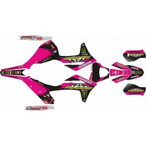KIT ADHESIVOS GAS GAS EC 2021 PRO CIRCUIT MAGENTA