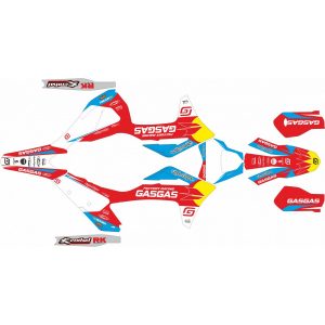 KIT ADHESIVOS GAS GAS EC 2021 REDBUL