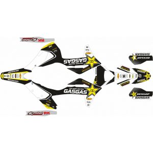 KIT ADHESIVOS GAS GAS EC 2021 ROCKSTARS