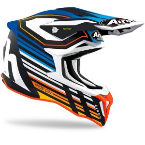 CASCO AIROH STRIKER SHADED BLUE MATT