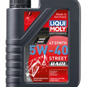 ACEITE MOTOR LIQUI MOLY 5W-40 4T SINTETICO STREET RACE 1L
