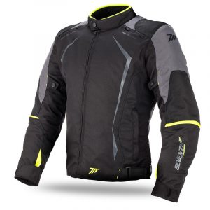 Chaqueta SEVENTY – SD-JR47 invierno racing negro/amarillo