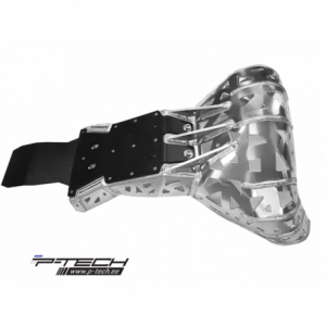 CUBRECARTER CON PROTECTOR DE BIELETAS Y PROTECTOR DE ESCAPE DE ALUMINIO P-TECH BETA RR 250/300 (2013-2019)