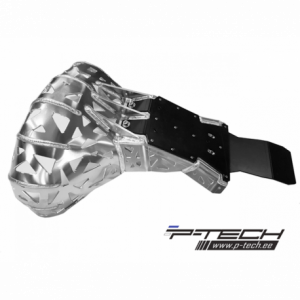 CUBRECARTER CON PROTECTOR DE BIELETAS Y ESCAPE DE ALUMINIO P-TECH HUSQVARNA TE 250/300 (2017-2019)