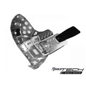 CUBRECARTER CON PROTECTOR DE ESCAPE DE ALUMINIO Y BIELETAS P-TECH SHERCO SE-R 250/300 (2014-2022)