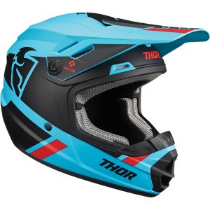 CASCO THOR SECTOR SPLIT MIPS BL/BK NIÑO