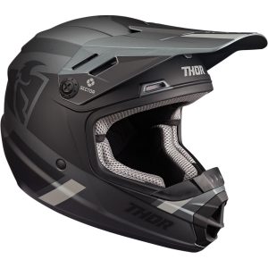 CASCO THOR HELMET SECTOR SPLIT MIPS CH/BK NIÑO