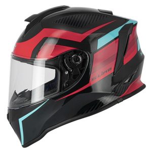 CASCO NIÑO S-LINE EVADE - NEGRO/ROJO