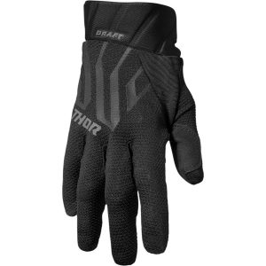 GUANTES THOR DRAFT BLACK/CHARCOAL