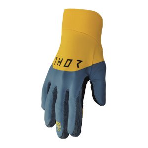 GUANTES THOR AGILE RIVAL TEAL/YELLOW