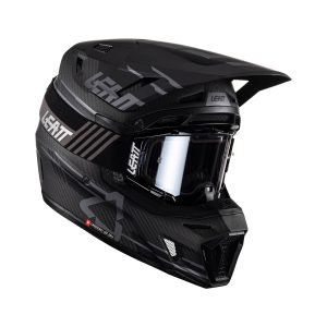 Casco LEATT Kit Moto 9.5 Carbon Negro V23