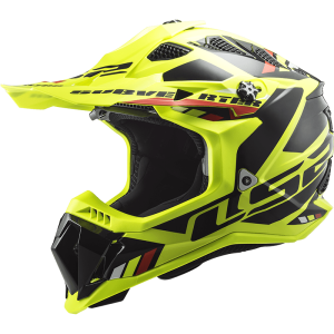 CASCO LS2 MX700 SUBVERTER EVO STOMP AMARILLO