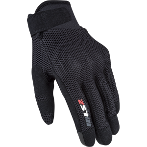 GUANTES LS2 RAY NEGRO