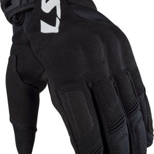 GUANTES LS2 SILVA NEGRO