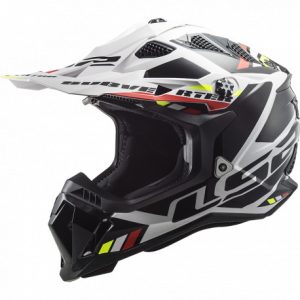 CASCO LS2 MX700 SUBVERTER EVO STOMP BLANCO NEGRO