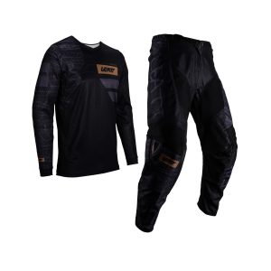 KIT EQUIPACION CAMISETA + PANTALON LEATT 3.5 NEGRO