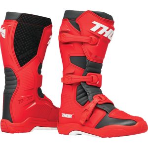BOTA THOR BLITZ XR MX ROJO/CARBÓN