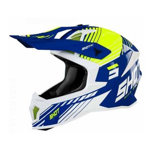 CASCO SHOT LITE PRISM FURY NAVY NEON YELLOW GLOSSY