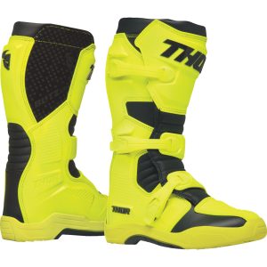 BOTA THOR BLITZ XR MX ÁCIDO/NEGRO